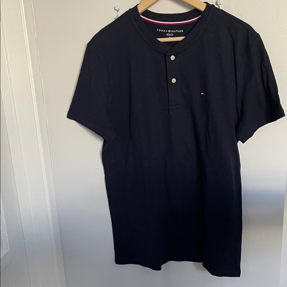 Tommy Hilfiger Men's Navy Polo Shirt